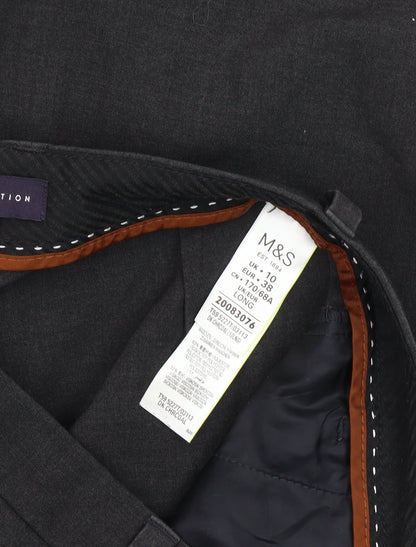 Womens UK Size 10 Marks and Spencer   Black Trousers