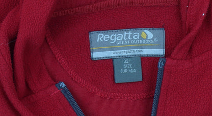 Unisex Adults UK Size 164 Regatta Red Basic Jacket