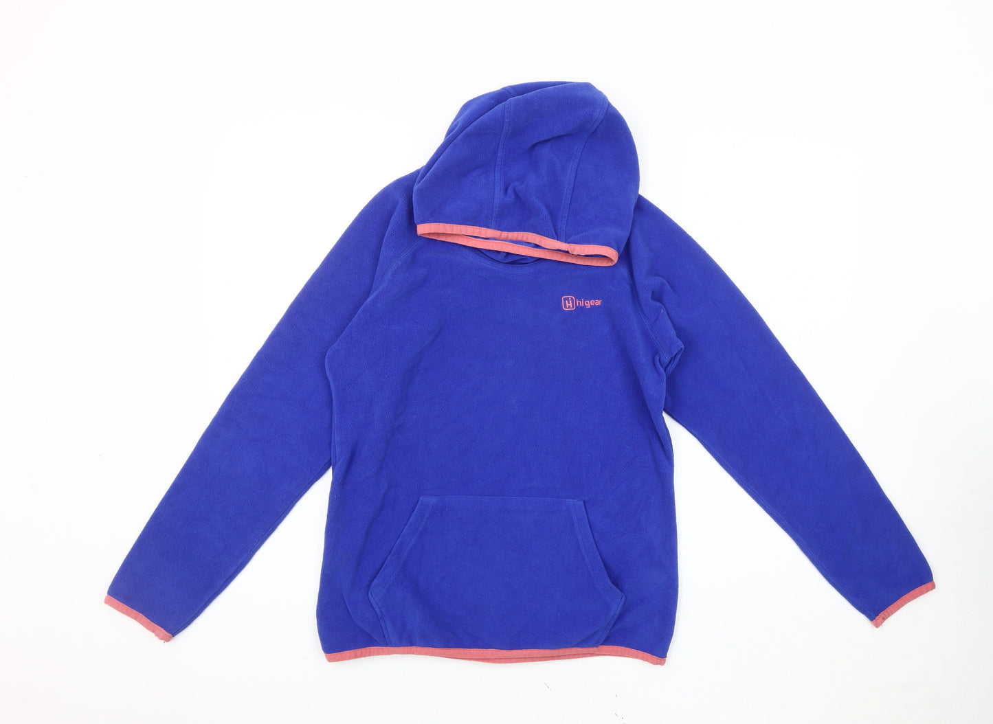 Womens UK Size 10 Hi Gear Blue Pullover Hoodie
