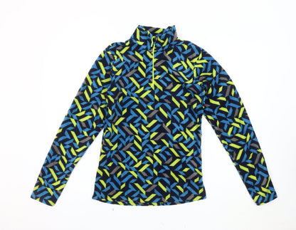 Unisex Adults UK Size 13 Mountain Warehouse Multicoloured Pullover Sweatshirt