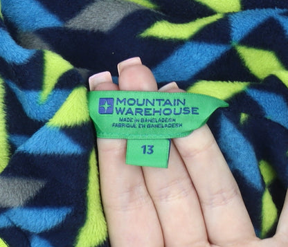 Unisex Adults UK Size 13 Mountain Warehouse Multicoloured Pullover Sweatshirt