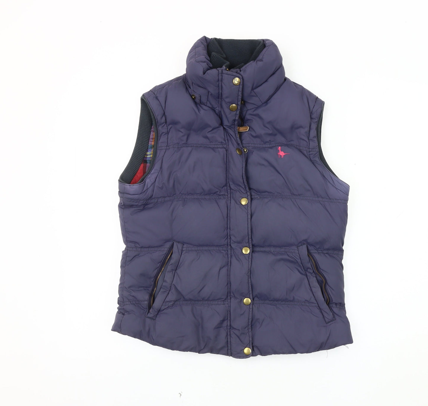 Womens UK Size 10 Jack Wills Purple Puffer Jacket