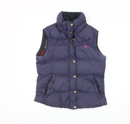 Womens UK Size 10 Jack Wills Purple Puffer Jacket