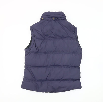 Womens UK Size 10 Jack Wills Purple Puffer Jacket