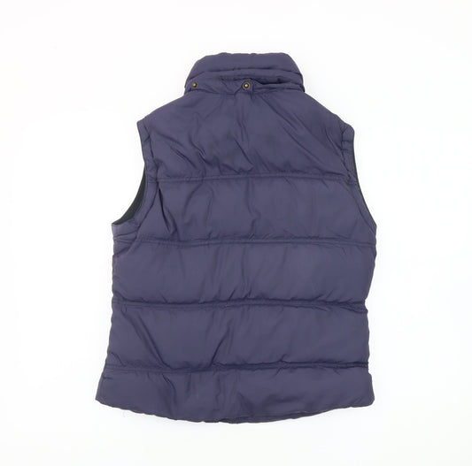 Womens UK Size 10 Jack Wills Purple Puffer Jacket