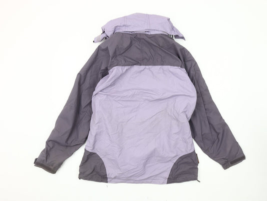 Womens UK Size 12 Mountainlife Purple Anorak Coat