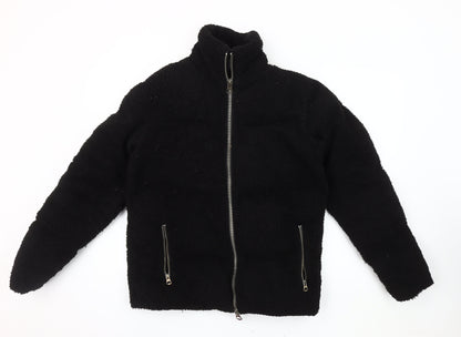 Womens UK Size XS ASOS Black Basic Jacket