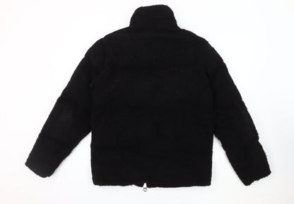 Womens UK Size XS ASOS Black Basic Jacket
