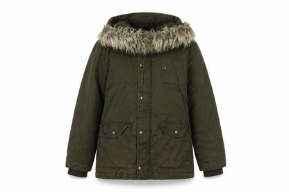 Womens UK Size L River Island Green Parka Coat