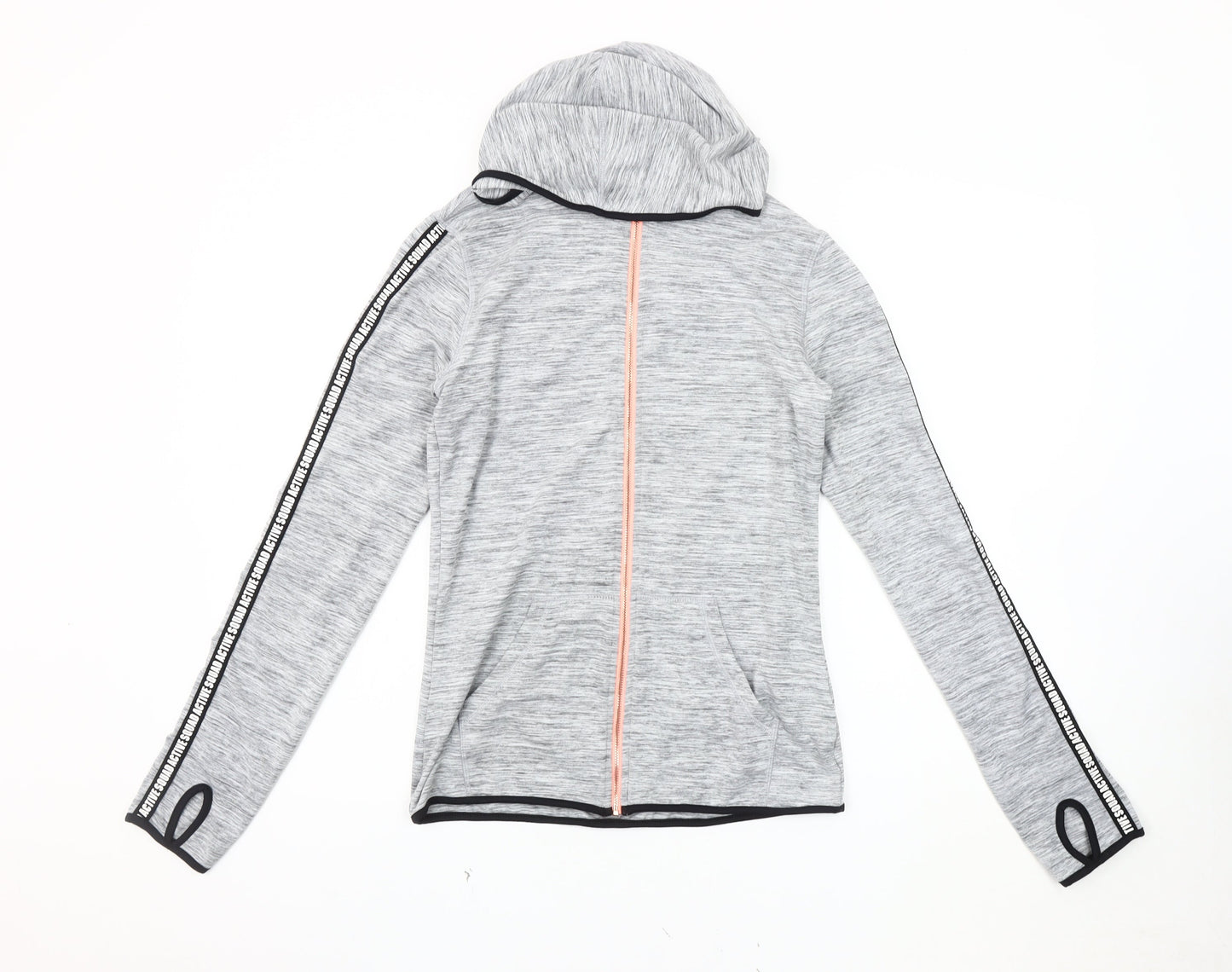 H&M Girls Grey Track Jacket Age 12-14 Sports Activewear