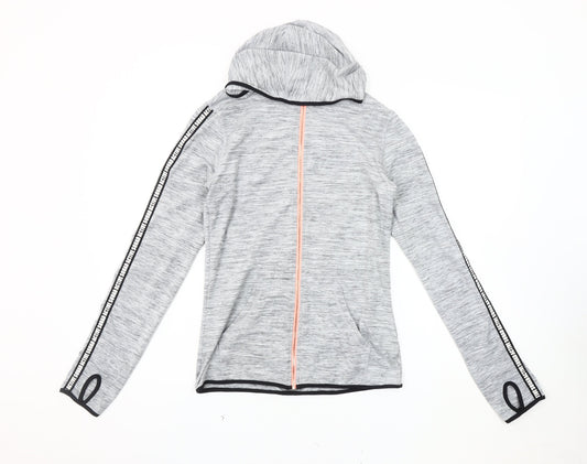 H&M Girls Grey Track Jacket Age 12-14 Sports Activewear