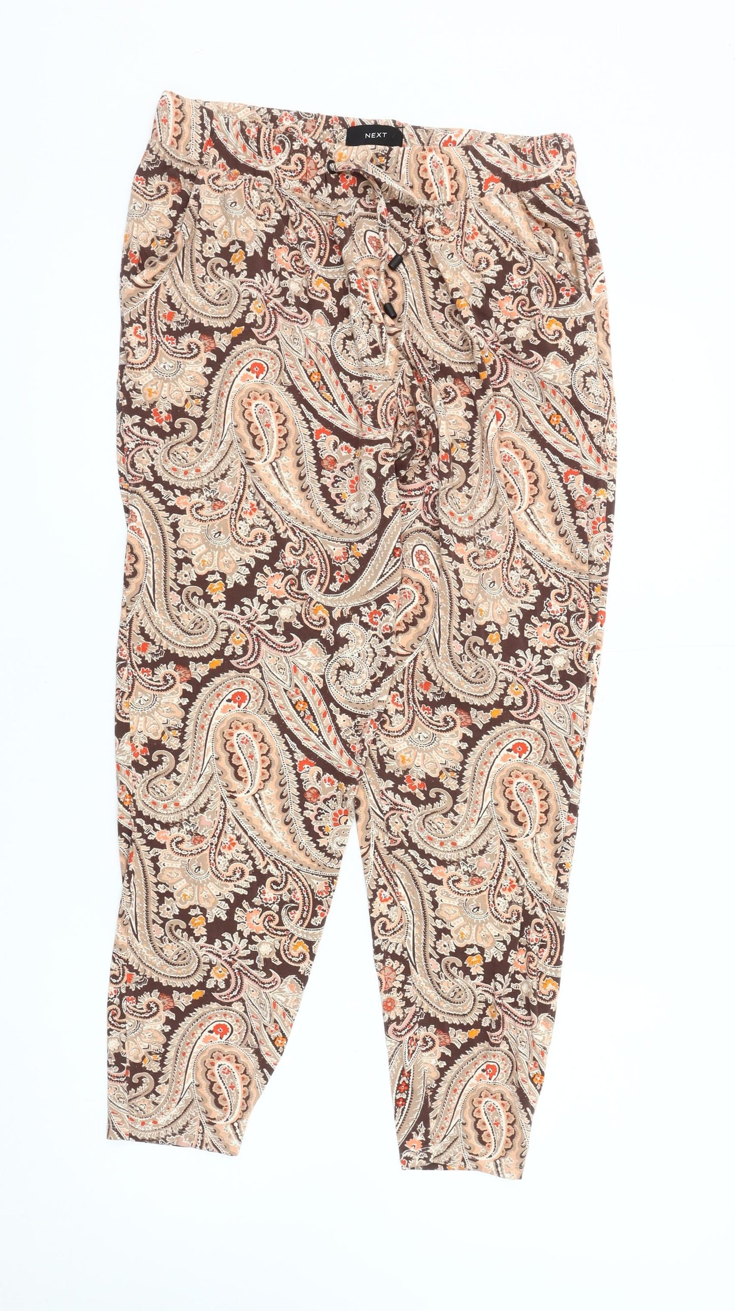Womens UK Size 12 NEXT   Brown Trousers