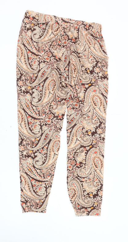 Womens UK Size 12 NEXT   Brown Trousers