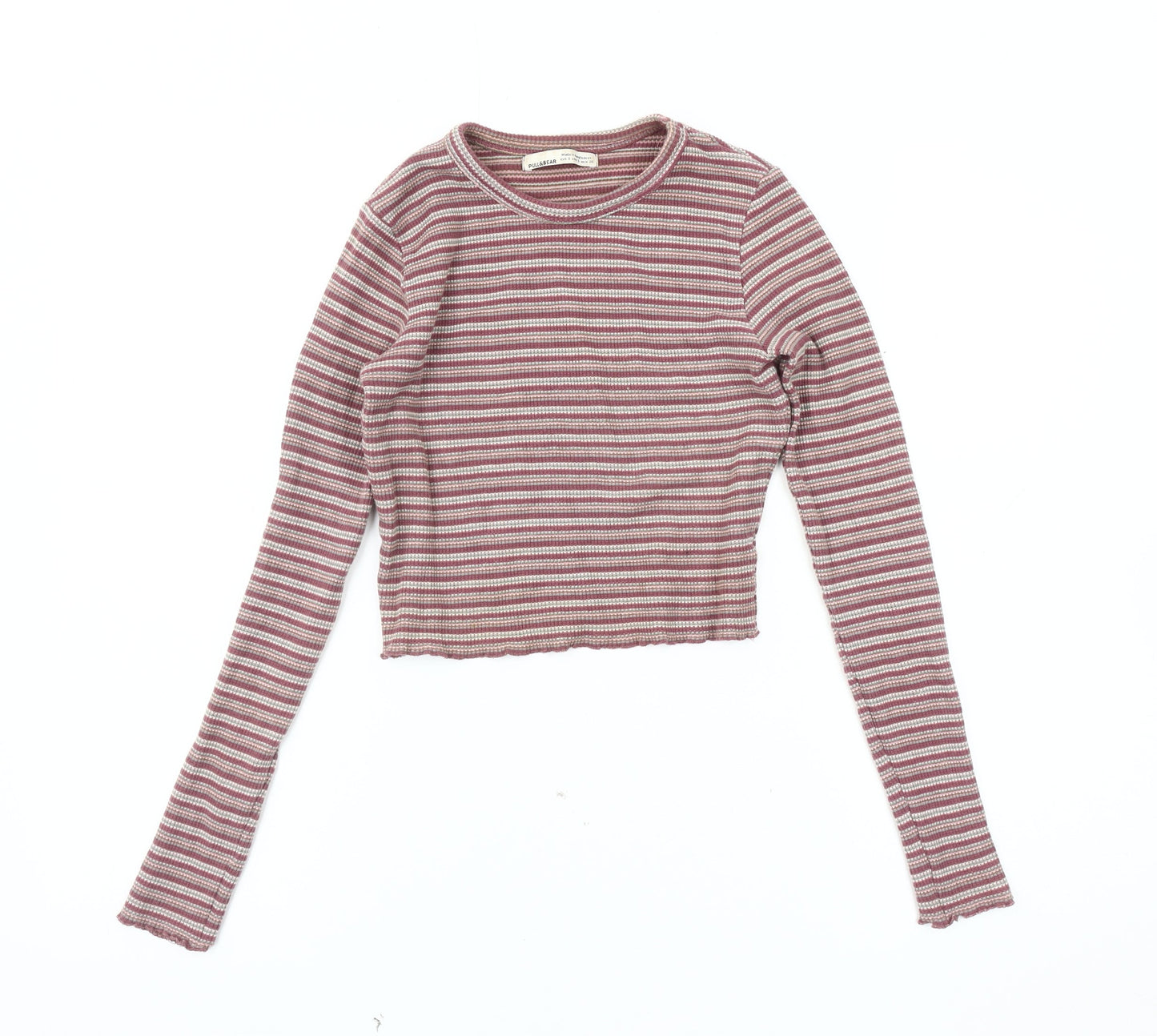 Womens UK Size S Pull & Bear Multicoloured Cropped