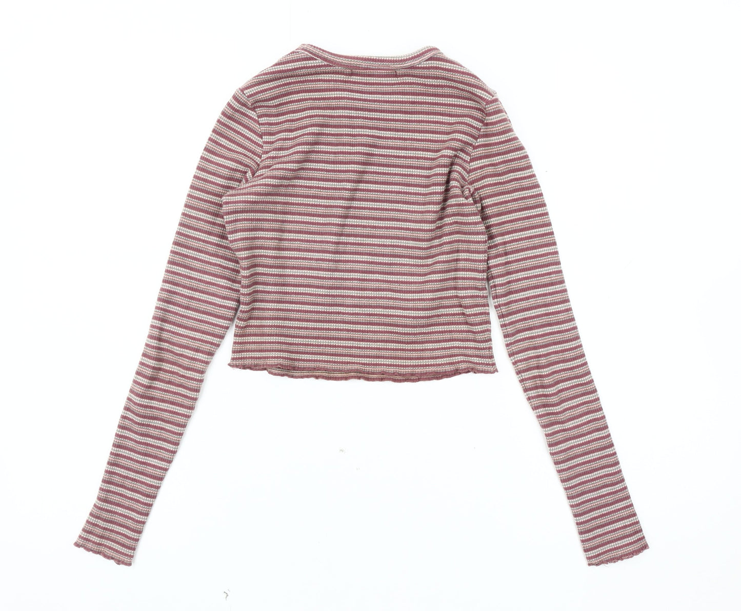 Womens UK Size S Pull & Bear Multicoloured Cropped