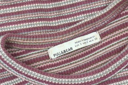 Womens UK Size S Pull & Bear Multicoloured Cropped
