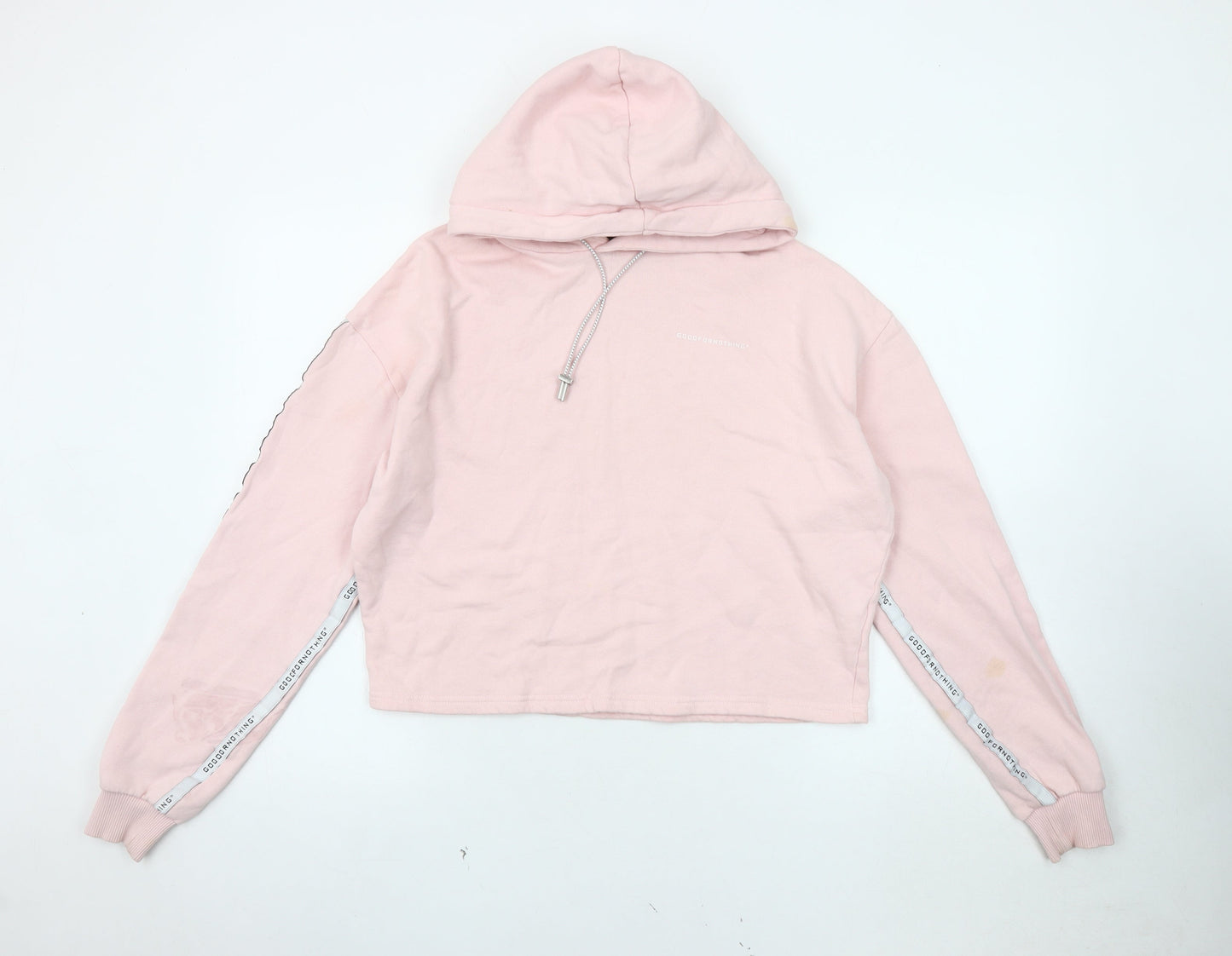Good For Nothing Women's Pink Pullover Hoodie S