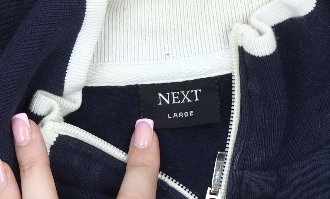 Mens UK Size L NEXT Blue Basic Jacket