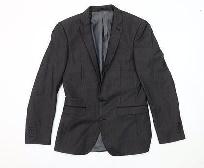Mens UK Size 36 NEXT Regular Grey Suit Jacket
