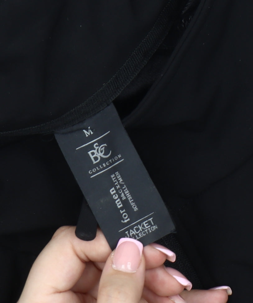 B&C Men’s Black Softshell Jacket M