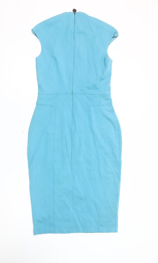 Damsel in a Dress Women's Blue Sheath Dress Size 10