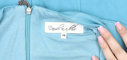 Damsel in a Dress Women's Blue Sheath Dress Size 10