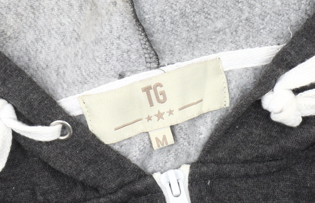 Mens UK Size M TG Grey Basic Jacket