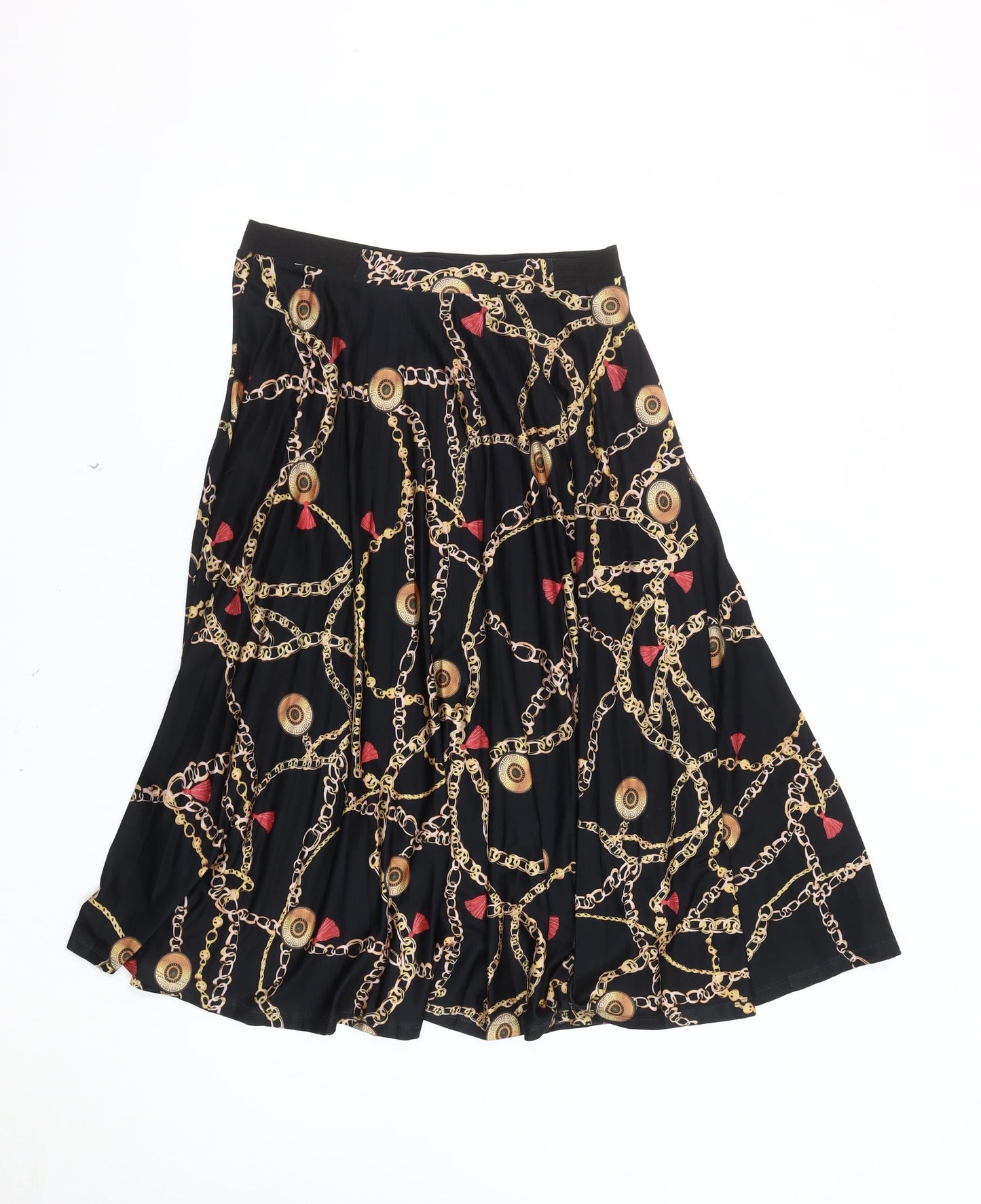 Marks and Spencer Women's Black Pleated Skirt Size 10