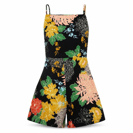 Womens UK Size 8 Glamorous One-Piece Multicoloured Playsuit
