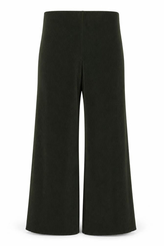 Womens UK Size S MNG Regular Fit Casual Green Trousers