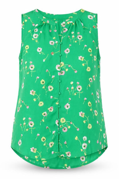 Womens UK Size S Rachel Zoe Green Basic Blouse