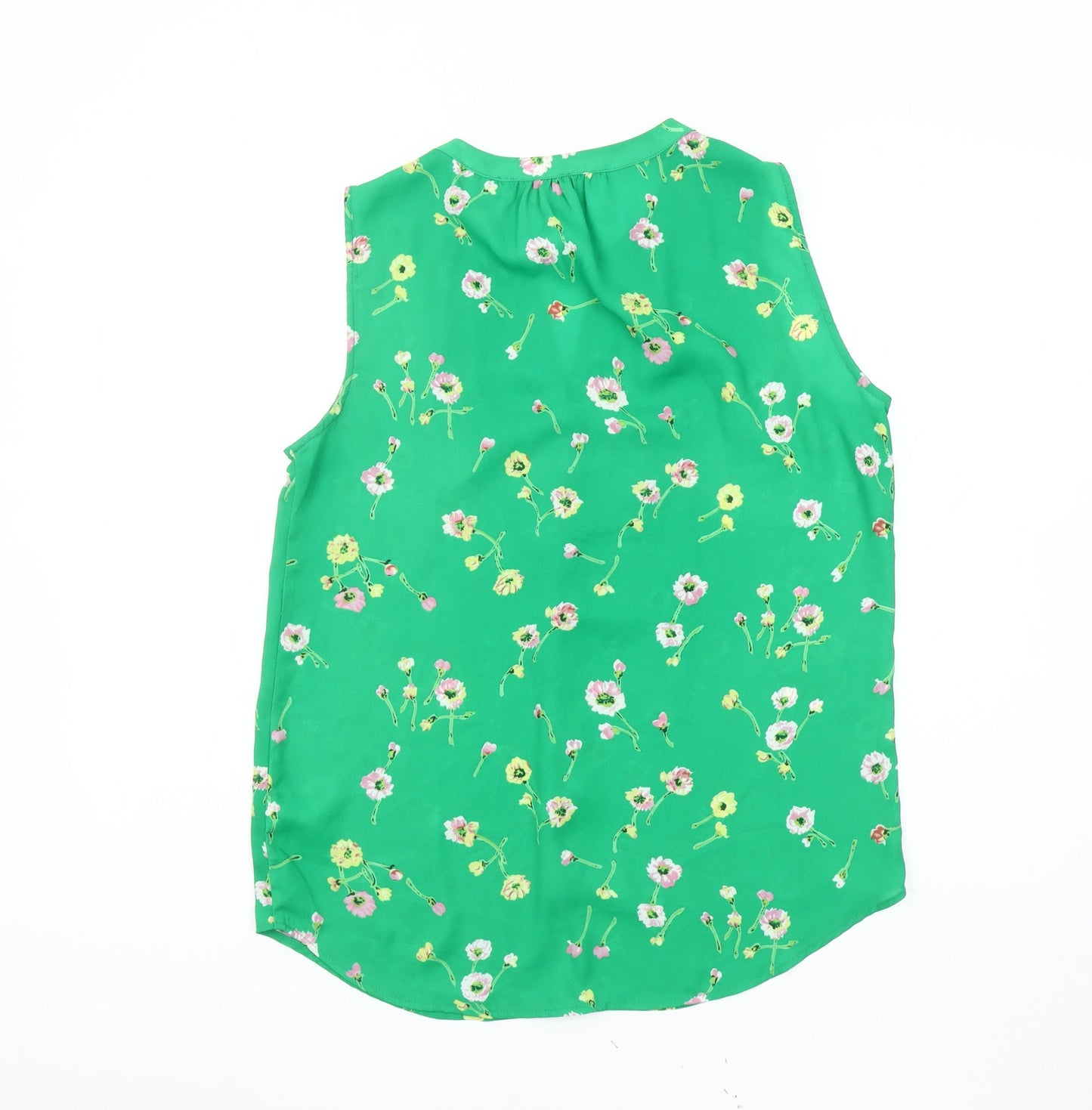 Womens UK Size S Rachel Zoe Green Basic Blouse