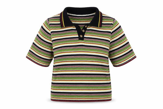 Womens UK Size M Urban Outfitters Multicoloured Basic Polo