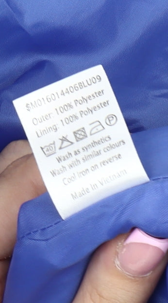 Womens UK Size L BM Blue Basic Jacket