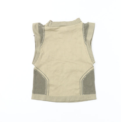 iets frans... Beige Unisex Tank Top M - Casual Knit
