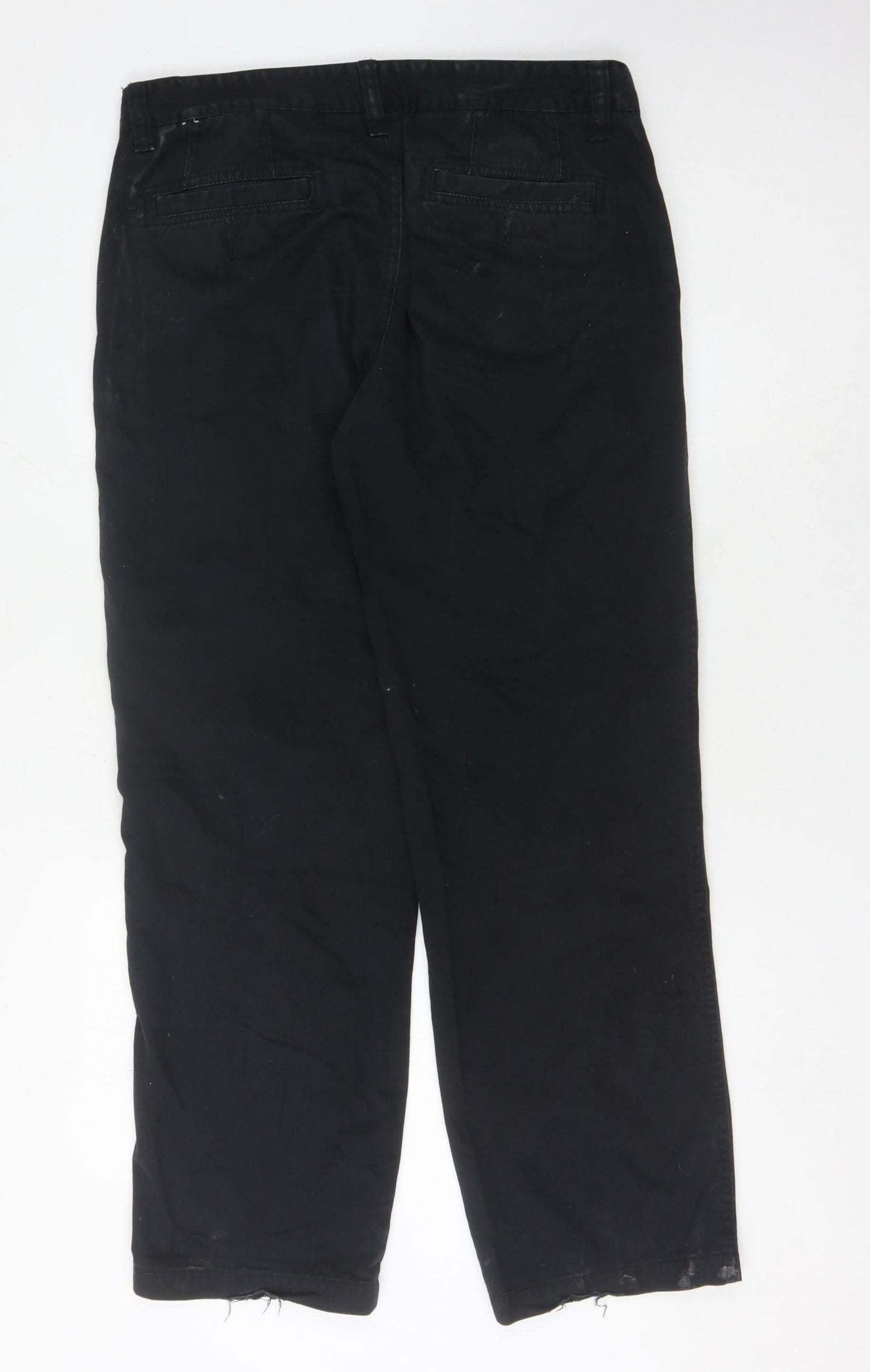 John Lewis Men's Black Chino Trousers Size 34