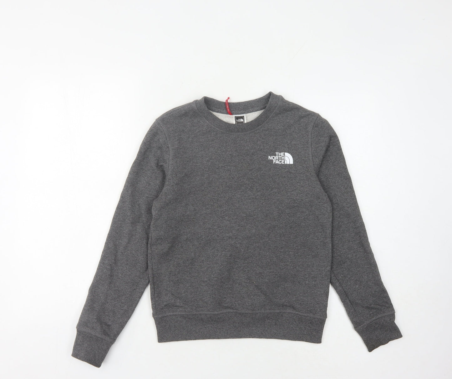 The North Face Boys Grey Sweatshirt M Pullover Crew Neck