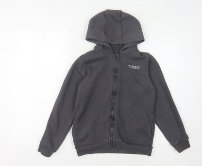 McKenzie Boys Black Full Zip Hoodie 12-13 Years