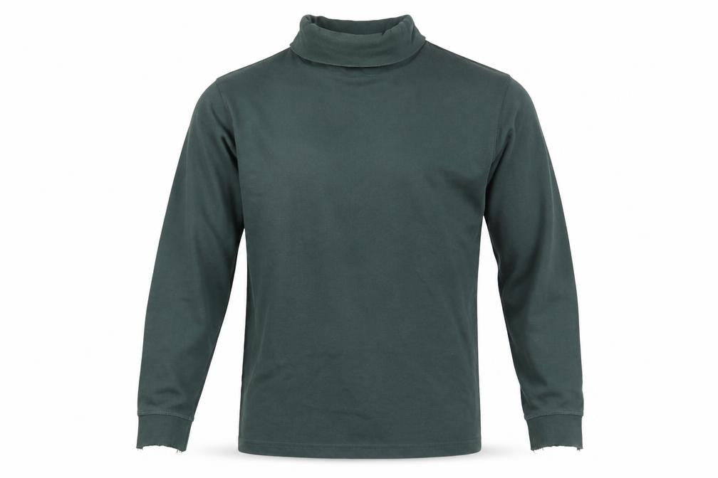 Mens UK Size L Lands' End Green Pullover Jumper