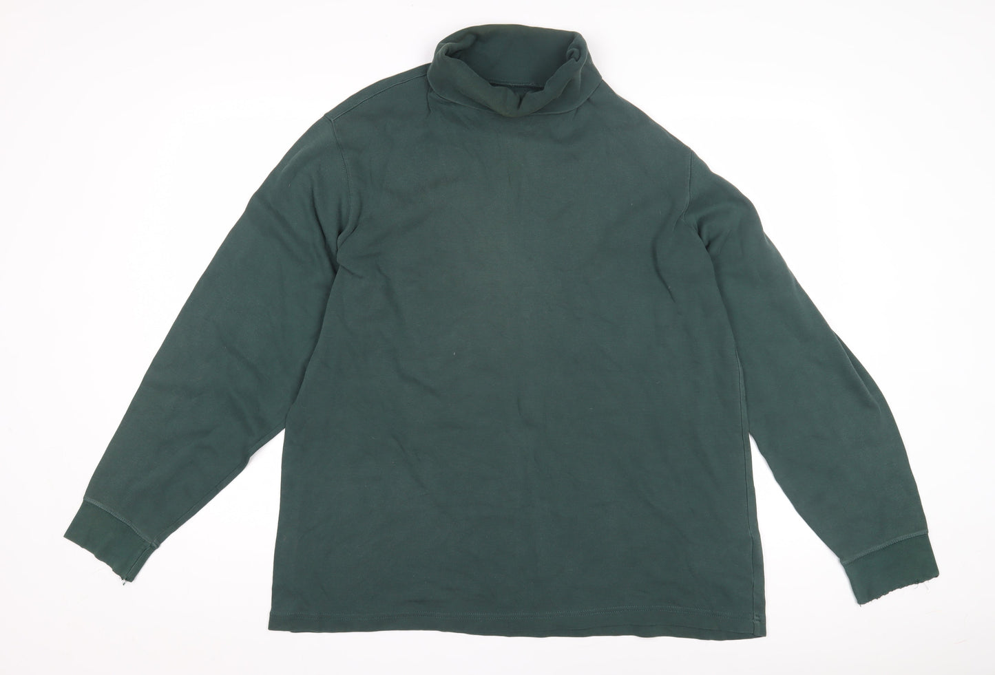 Lands' End Men's Green Pullover Jumper - L