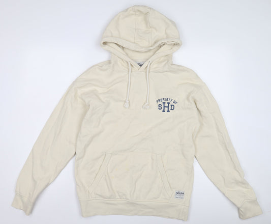 The Stronghold Men's Ivory Pullover Hoodie S