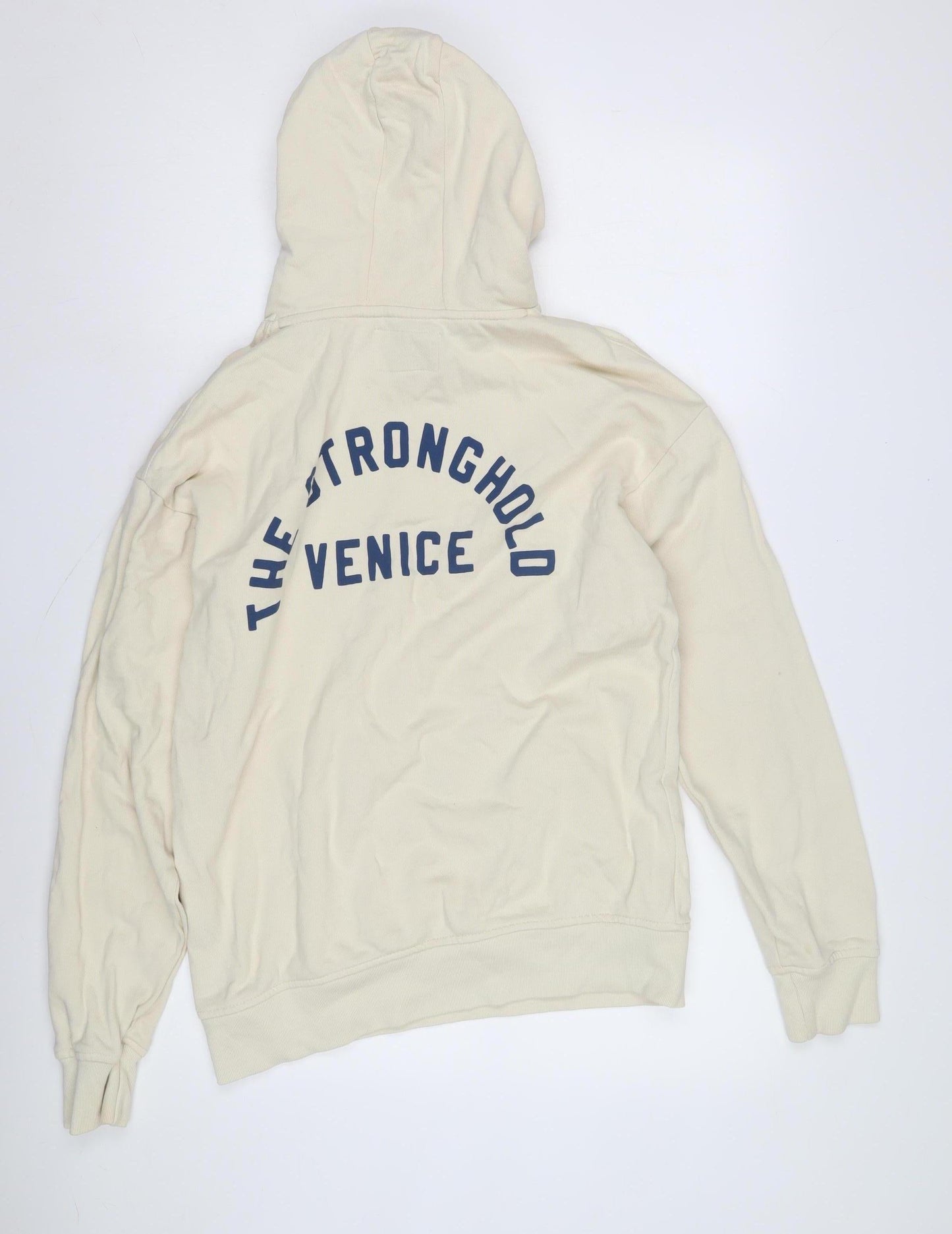 The Stronghold Men's Ivory Pullover Hoodie S