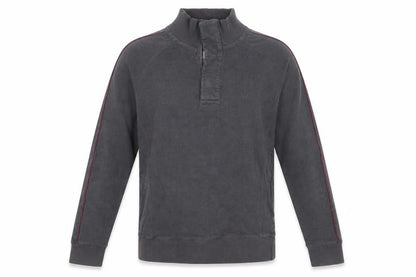 Mens UK Size M Fat Face Grey Henley Sweatshirt