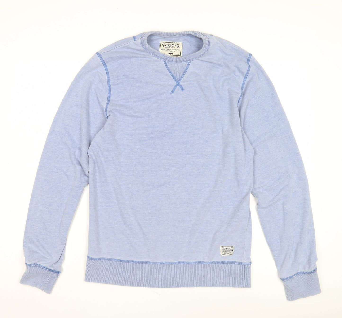 Mens UK Size S JACK & JONES Blue Pullover Sweatshirt
