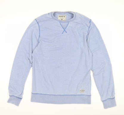 Mens UK Size S JACK & JONES Blue Pullover Sweatshirt