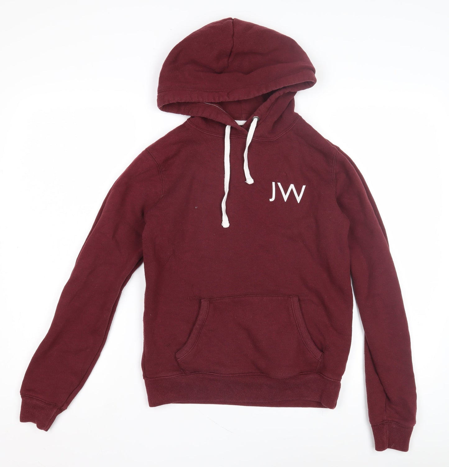 Womens UK Size Small Jack Wills Red Pullover Hoodie