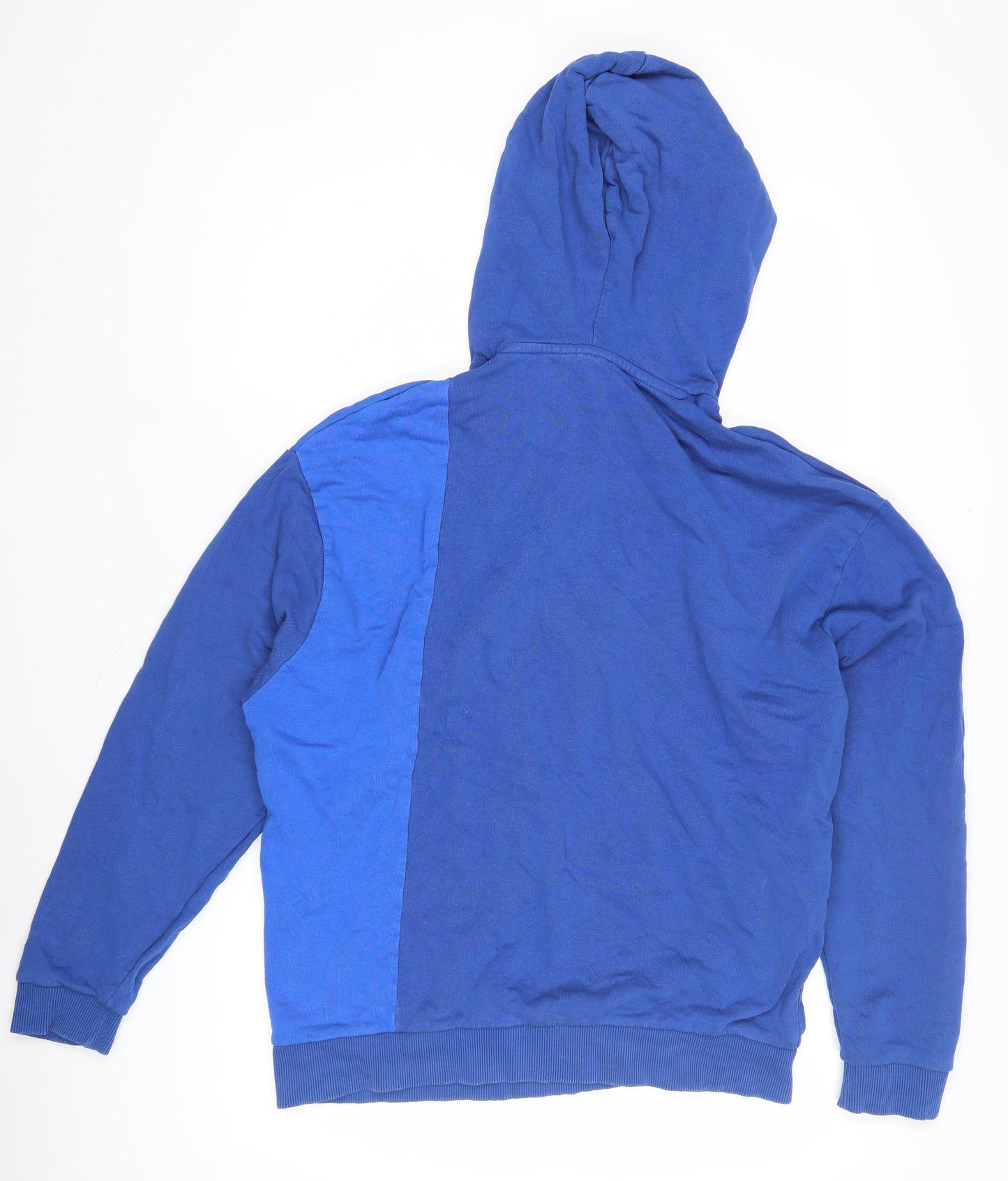 Mens UK Size S ASOS DESIGN Blue Pullover Hoodie