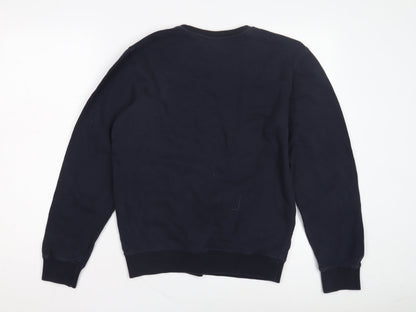 Mens UK Size XS Champion Black Pullover Sweatshirt