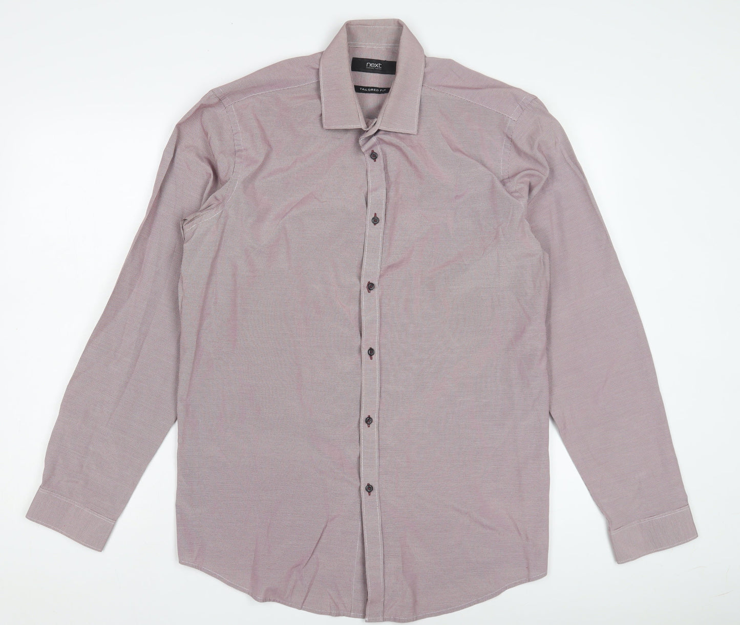 Mens UK Collar Size M NEXT Smart Multicoloured  Dress Shirt