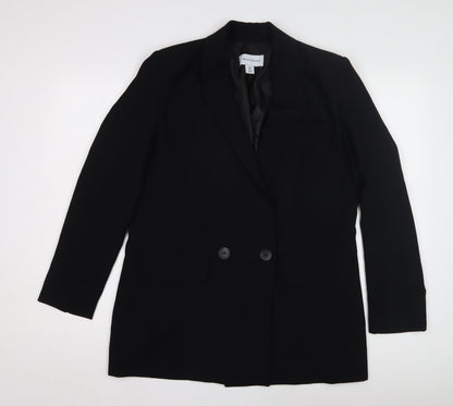 Womens UK Size 10 Warehouse Black Basic Jacket